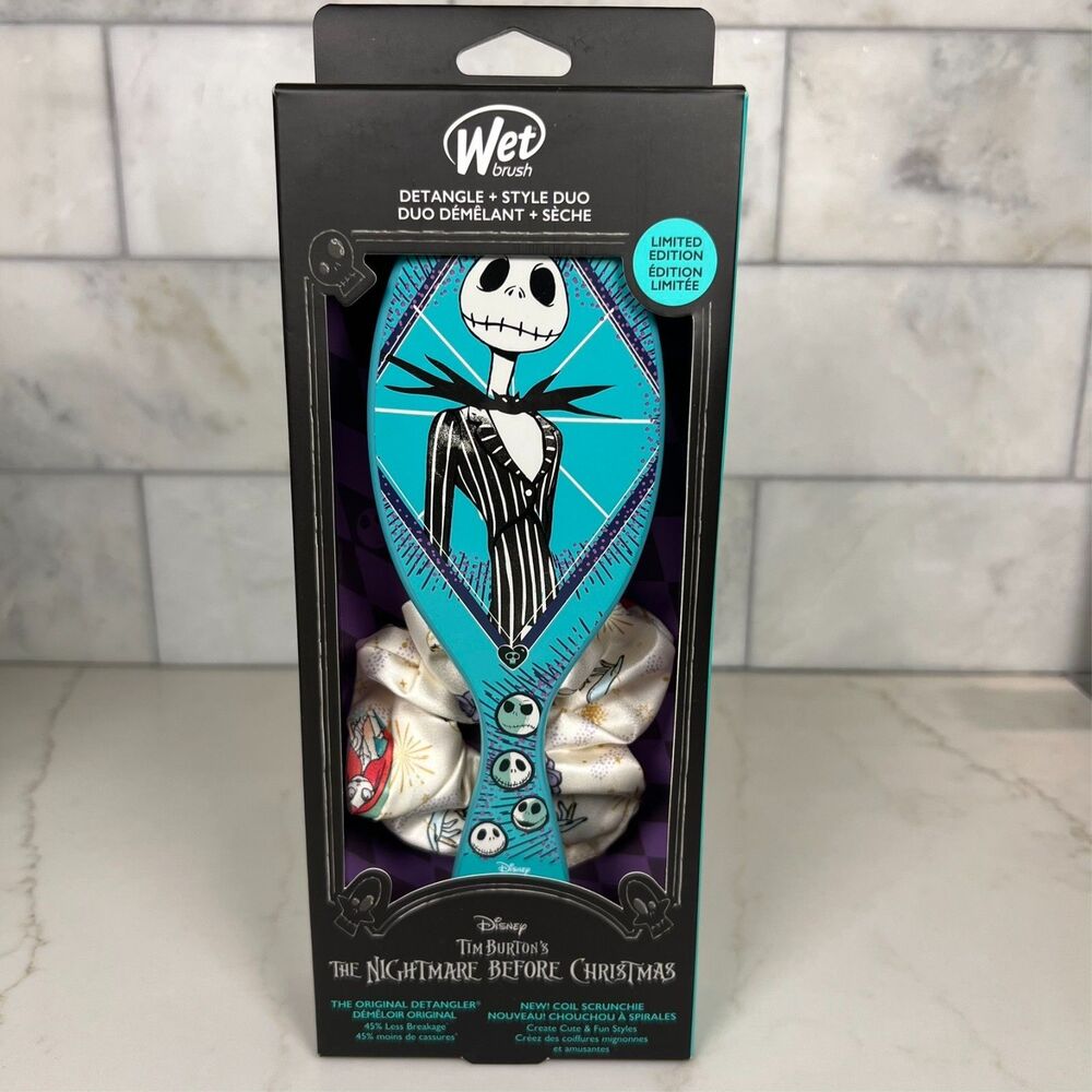 Wet Brush Nightmare Before Christmas Jack Skellington Limited Edition NIB Disney